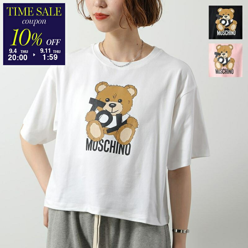 楽天市場】Moschino モスキーノ Teddy Bear Print T-Shirts T