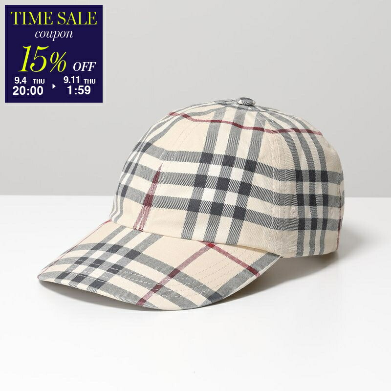 バーバーリー　キャップ　江田 バーバーリー キャップ 江田 関税負担なし☆Burberry バーバリー