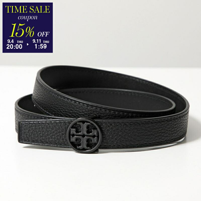 本日限定価格 トリーバーチ　TORY BURCH ベルト　ロゴバックル　ネイビー 本日限定価格 トリーバーチ TORY BURCH ベルト ロゴバックル