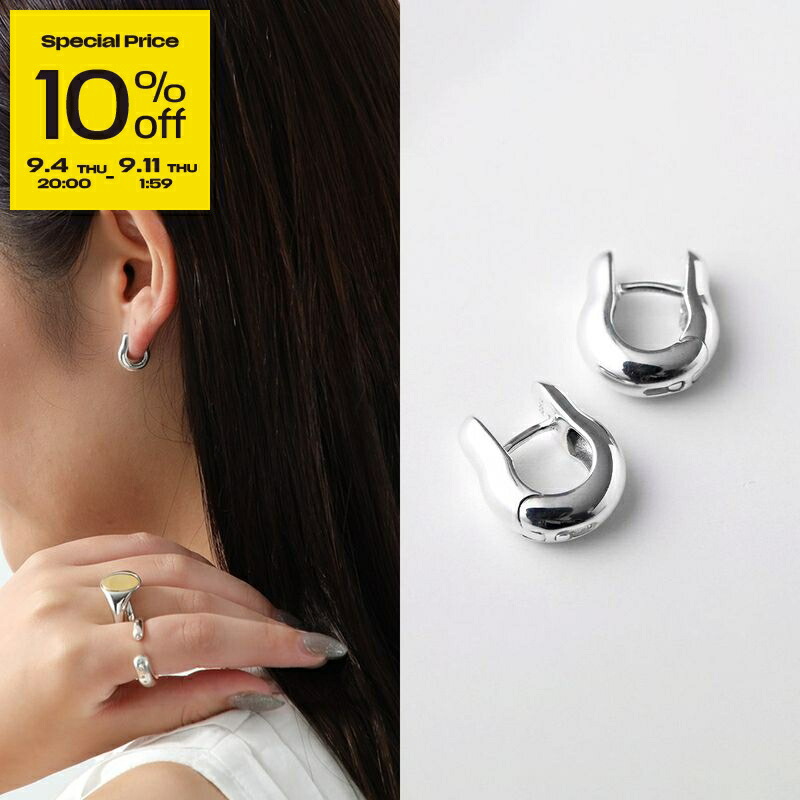 新品同様【ANNIKA INEZ】アニカイネズ ピアス Linked Hoops ANNIKA INEZ アニカイネズ フープピアス Linked Hoops Sml E962