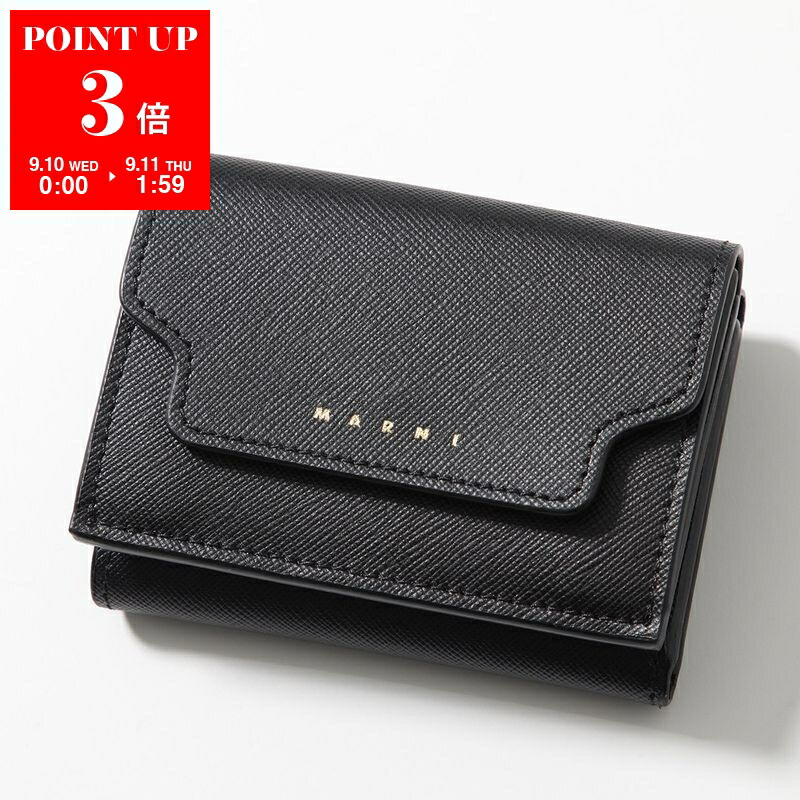楽天市場】MARNI マルニ 三つ折り財布 PFMO0125U0 PFMO0125U1