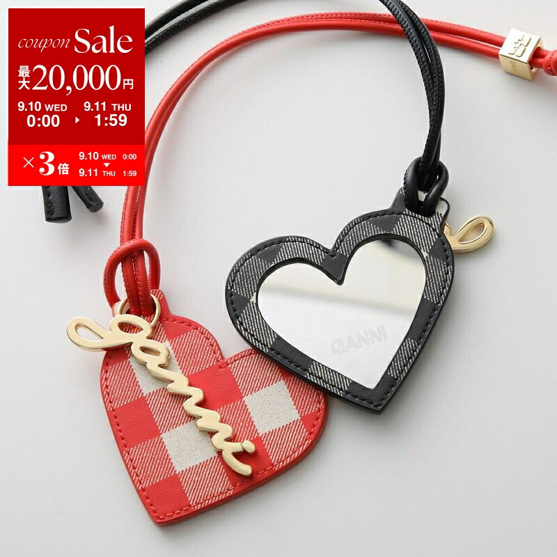 GANNI 今期 キーリング ロゴ カーフレザー バッグチャーム ピンク 美品 ガニー GANNI GANNI キーリング Ganni Bou Keyring A6626 A6627
