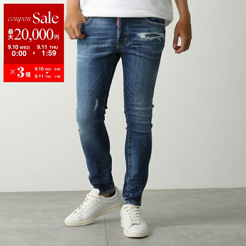 ★定価77,000円★DSQUARED2 ディースクエアード ジーンズ 1 DSQUARED2】【Tidy Biker Jean】【ルーマニア製】ディー