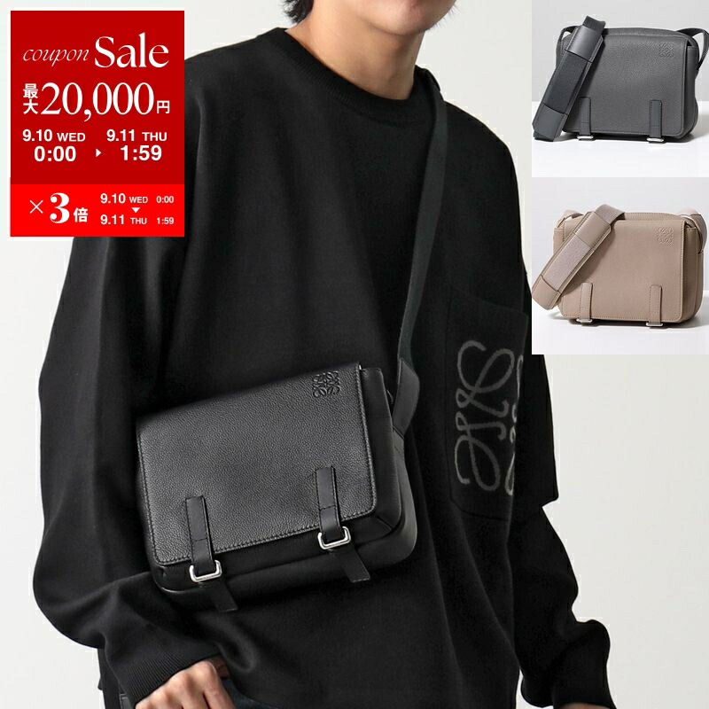 LOEWE ロエベ　ゲートポケット アナグラム ショルダーバッグ ミニバッグ　黒 LOEWE - ロエベ LOEWE ショルダーバッグ ミニ ダイスポケット