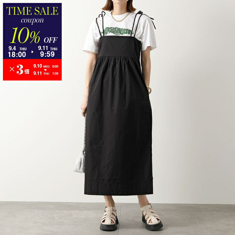 GANNI ジャガードワンピース 楽天市場】GANNI ガニー ワンピース 3D JACQUARD STRAP DRESS