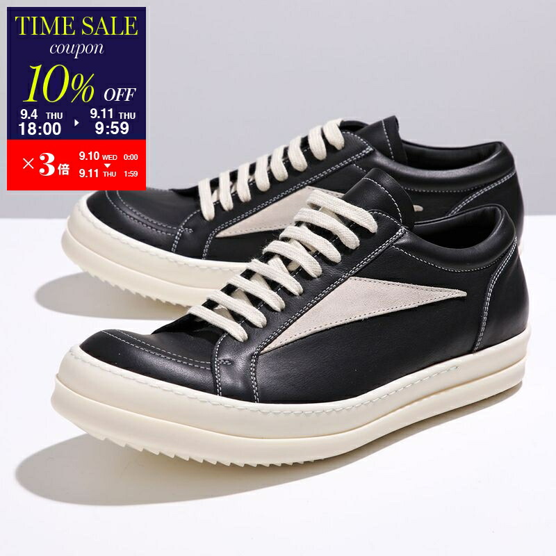 RICK OWENS ハイカットスニーカー 黒/白 美品 40 RICK OWENS DRKSHDW - 【25SS】ダブルバンパー ハイカット