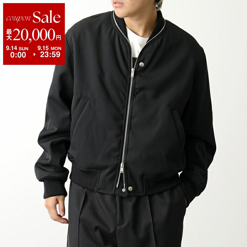 ジルサンダー メルトンウール ベルクロジャケットコート 46 JIL SANDER ジルサンダー CABAN 11 ウールメルトン Pコート