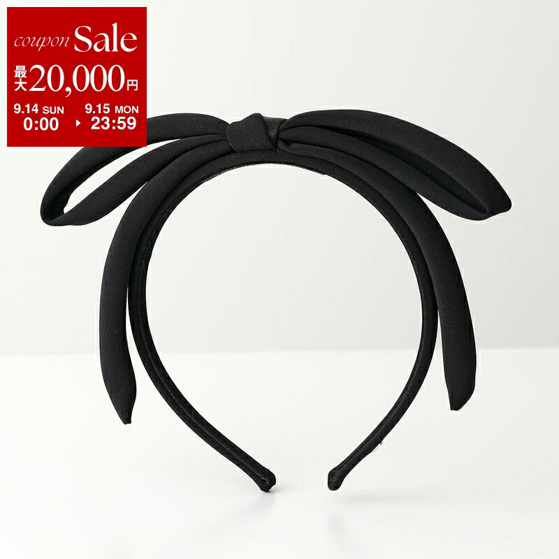 ALEXANDRE DE PARIS ヘアバンド 黒 ベルベット ALEXANDRE DE PARIS アレクサンドル ドゥ パリ カチューシャ