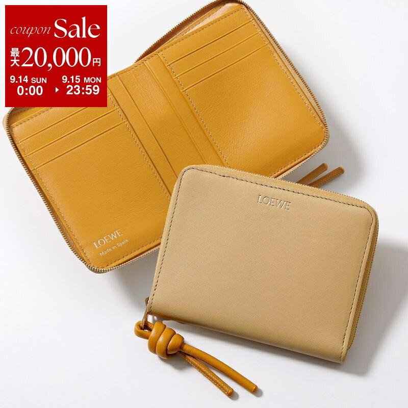 LOEWE ロエベ 二つ折り財布 小銭入れ ロエベ LOEWE LOEWE 二つ折り財布 COMPACT ZIP C660Z41X （0608