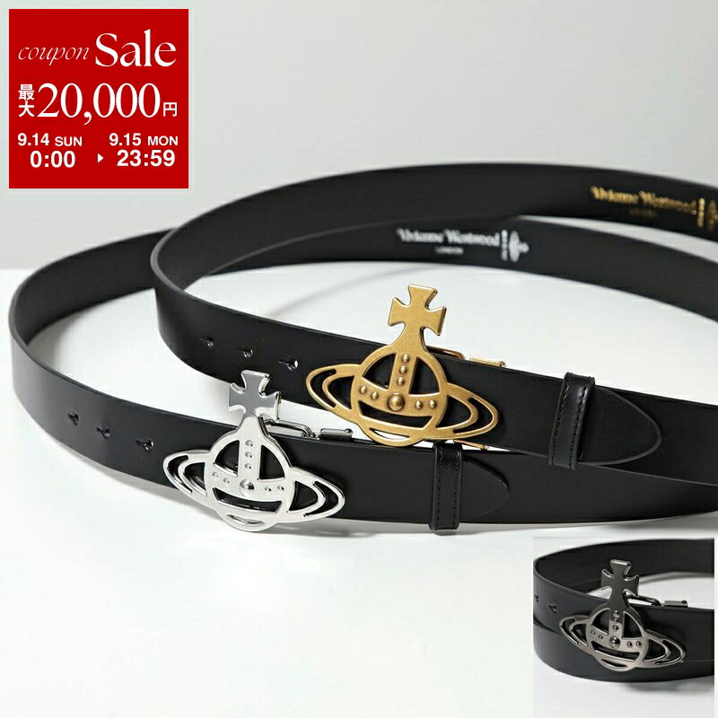 Vivienne Westwood レザーベルト ブラック ゴールドオーブ 楽天市場】ヴィヴィアンウエストウッド ベルト Vivienne