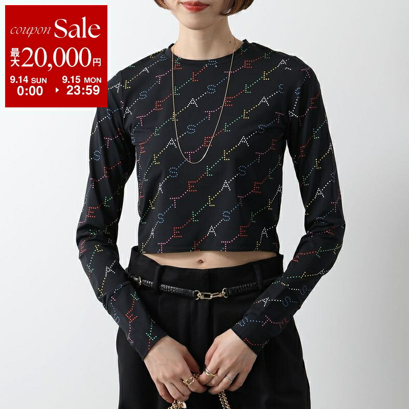 美品★定価4,3万★Stella McCartney★シルク スリーブ Tシャツ STELLA McCARTNEY(ステラマッカートニー) LET THE SUN SHINE T