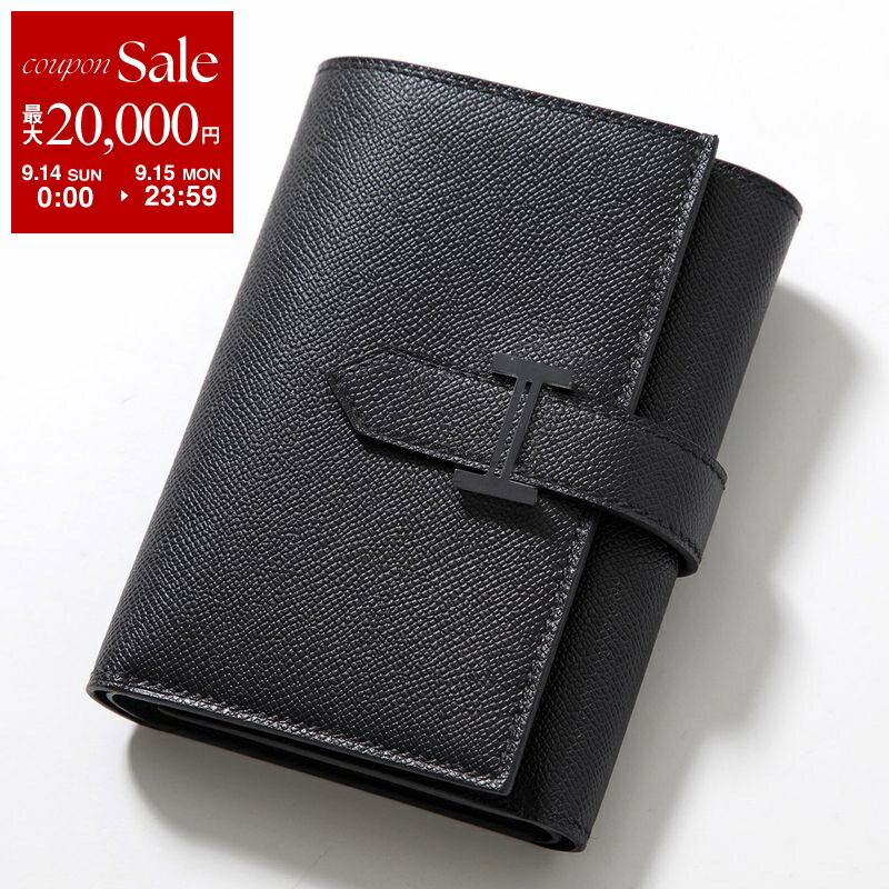 最終お値引き！HERMES エルメス　本革　美品 HERMES(エルメス) ベアンコンパクト2つ折り財布039790CK-89