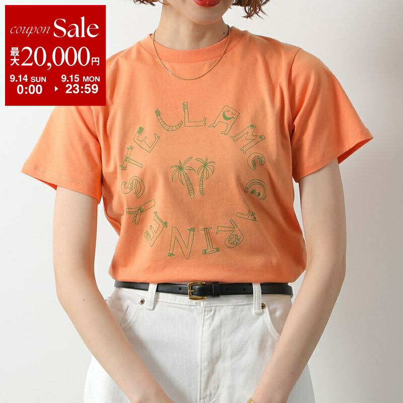 美品★定価4,3万★Stella McCartney★シルク スリーブ Tシャツ STELLA McCARTNEY(ステラマッカートニー) LET THE SUN SHINE T