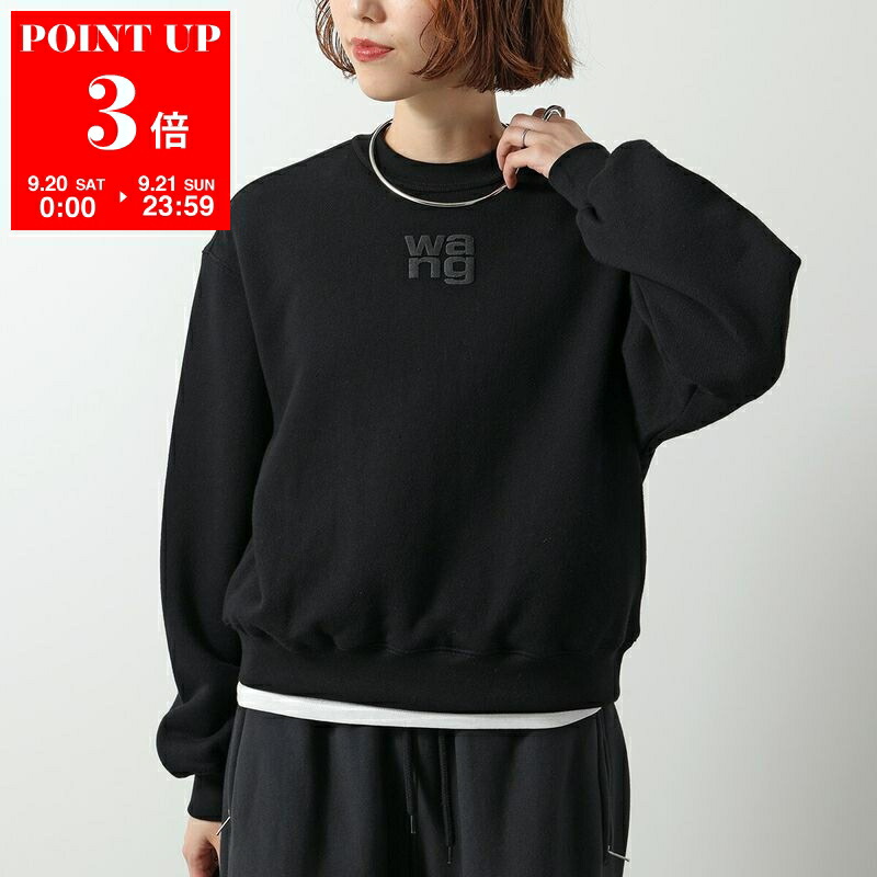 【 アレキサンダーワン 】スウェット カーキ alexander wang - 【ラスト1点】BI-COLOR ACID SWEATSHIRT WITH