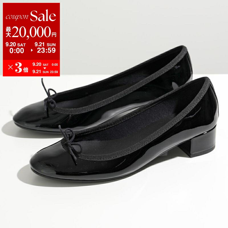 未使用級repetto レペット カミーユパンプス　エナメル　黒　限定チャーム付 楽天市場】repetto レペット バレエシューズ Camille gomme