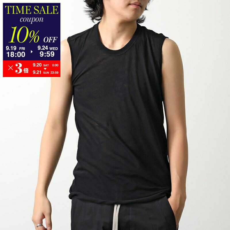 リックオウエンスRick Owensリブタンク Rick Owens リックオウエンス タンクトップ BASIC RIB TANK