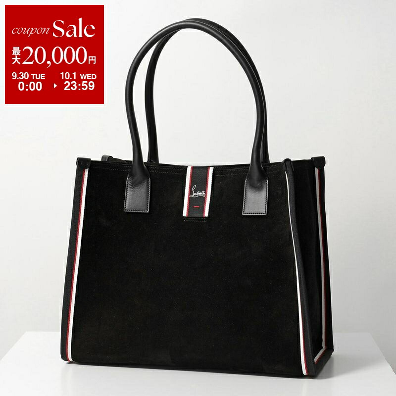 ルブタントートバッグ　キャンバス Christian Louboutin クリスチャンルブタン ロゴ トートバッグ