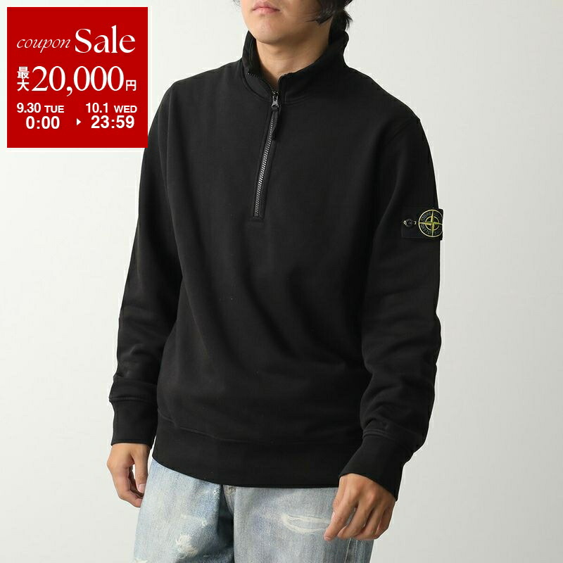 ストーンアイランド stone  パーカー S メンズ 黒 STONE ISLAND ストーンアイランド ジップアップ パーカー