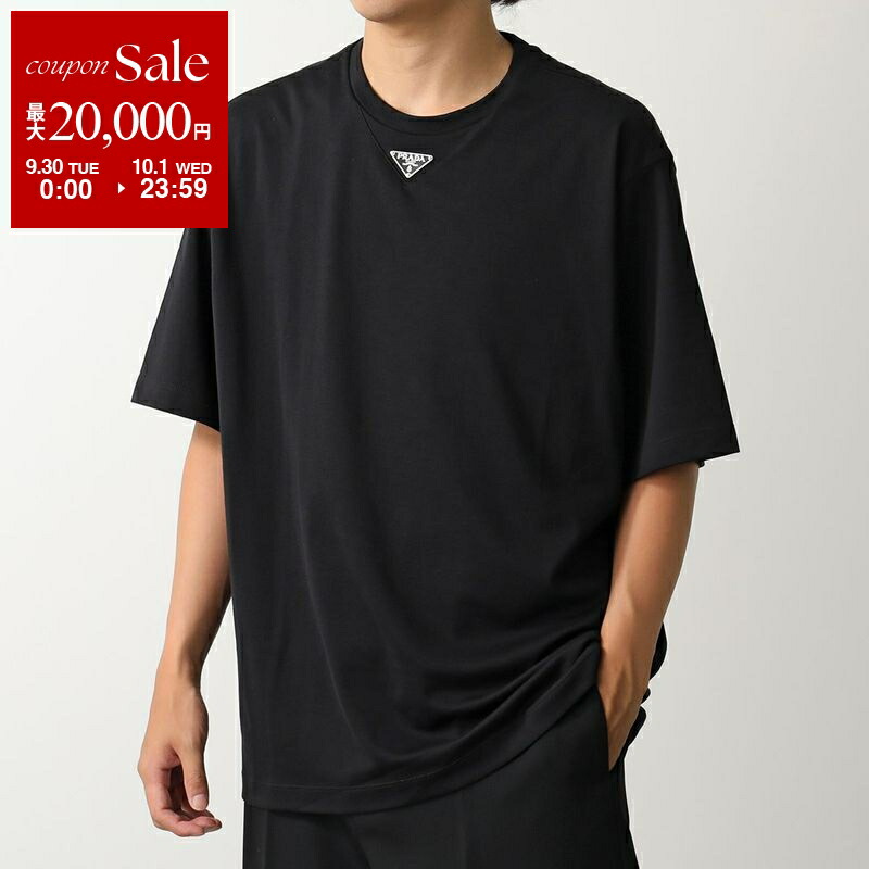 楽天市場】PRADA プラダ Tシャツ メンズ 半袖 トップス 2色展開