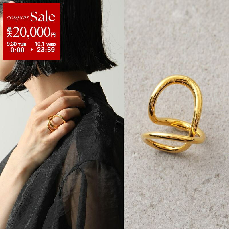シャルロットシェネ Surma Ring 18Kゴールドメッキ Charlotte Chesnais シャルロットシェネ リング Surma Ring