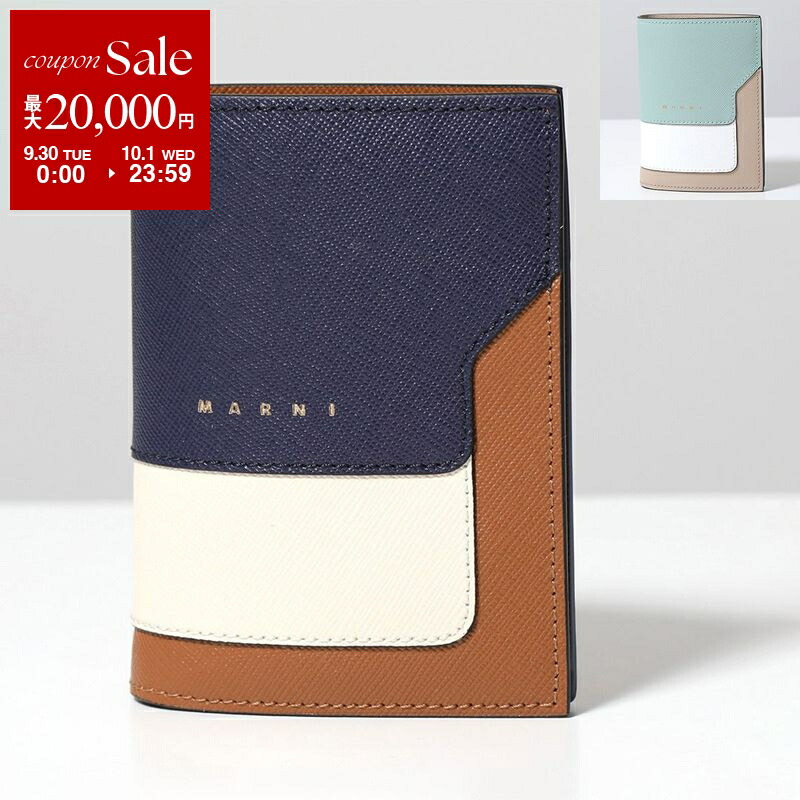 新品　MARNI 二つ折り財布 MARNI マルニ 二つ折り財布 PFMOQ09U07 LV520 レディース 財布