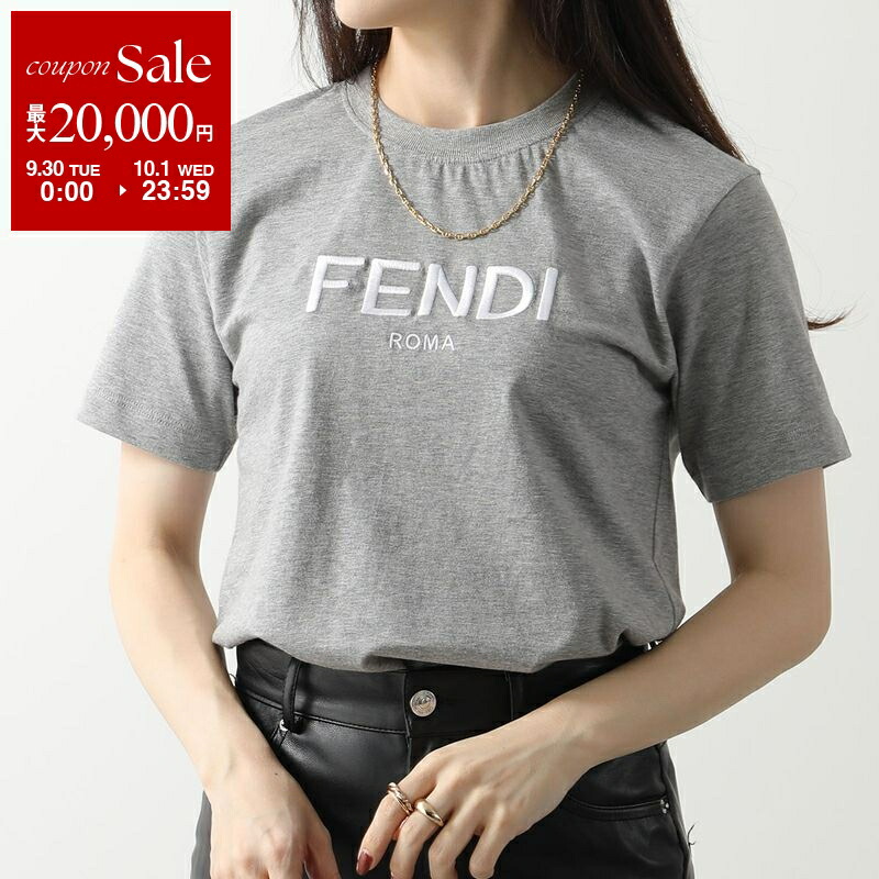 楽天市場】フェンディ FENDI クルーネック半袖ニット fzx144