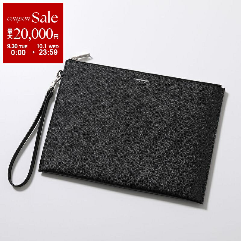 イヴサンローラン　クラッチバッグ　セカンドバッグ　サフィアーノ　カサンドラ SAINT LAURENT サンローラン クラッチバッグ 607782 1JB0U