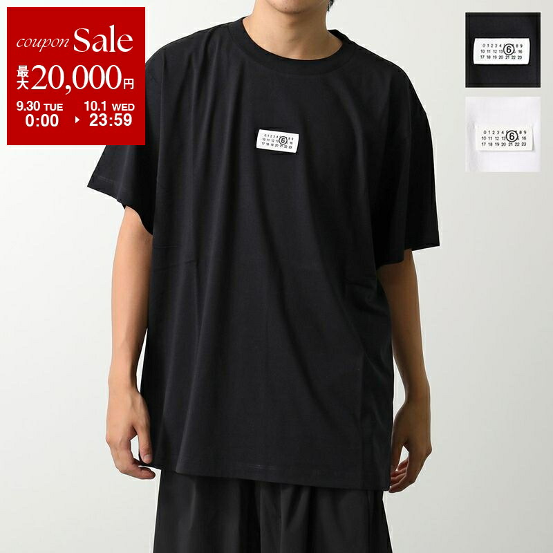メゾンマルジェラ オーバーサイズ クルーネックTシャツ ガーメントダイ 46 メゾンマルジェラ オーバーサイズ クルーネックTシャツ