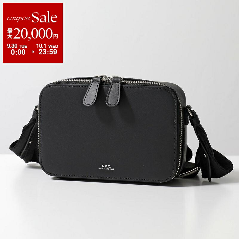 A.P.C. ブラック ショルダーバッグ A.P.C. PayPay最大10% アーペーセー レディース ショルダー