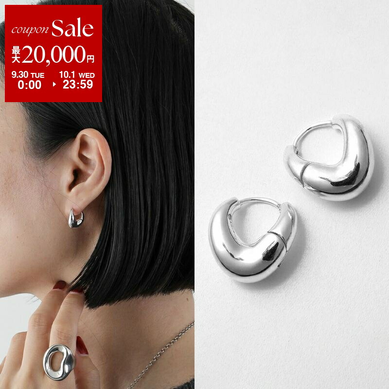 charlotte chesnais シャルロットシェネ　wave ピアス　片耳 cc_wave_cuff_arg.jpg