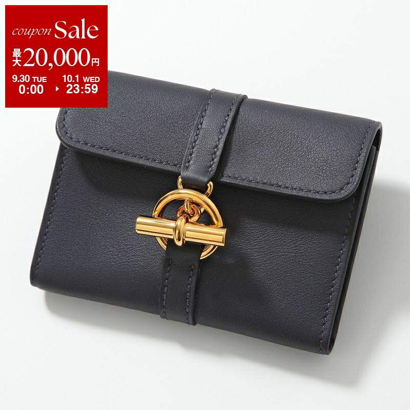 HERMES ブラックレザー コインケース HERMES エルメス ブルゴーニュ レディース,メンズ ボックス