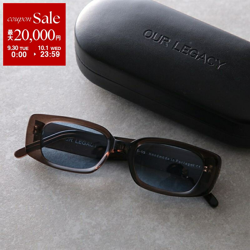 OUR LEGACY Adorableブラックフレーム OUR LEGACY: Black Adorable Sunglasses | SSENSE