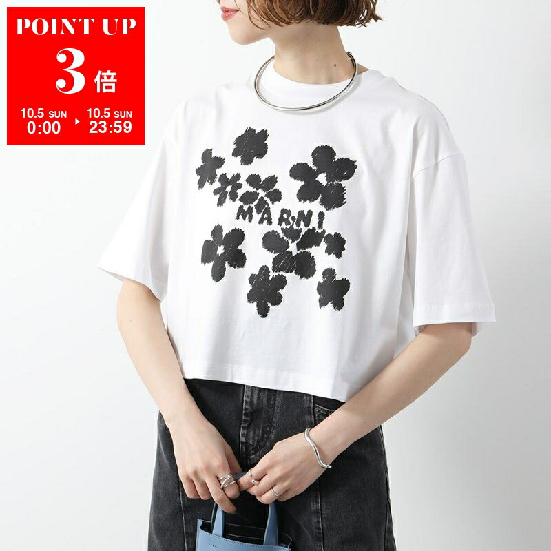 楽天市場】MARNI マルニ ノースリーブ Tシャツ HUMU0269P1
