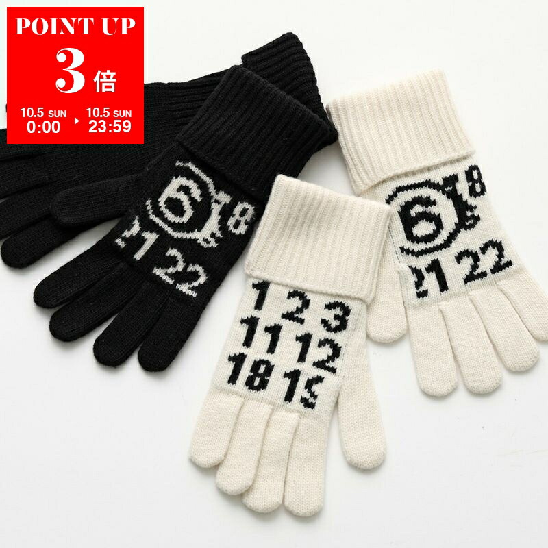 新品　メゾンマルジェラ　MM６maison margiela 手袋　ホワイト 新品 メゾンマルジェラ MM6maison margiela 手袋 ホワイト MM6