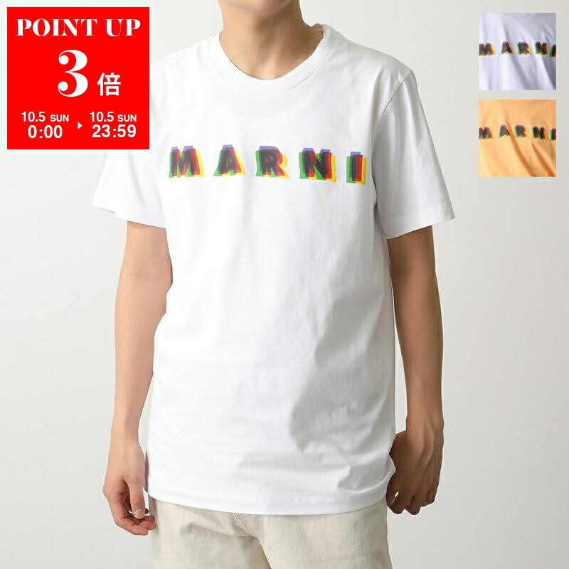 楽天市場】MARNI マルニ Tシャツ HUMU0198PD USCS87 メンズ ロゴ