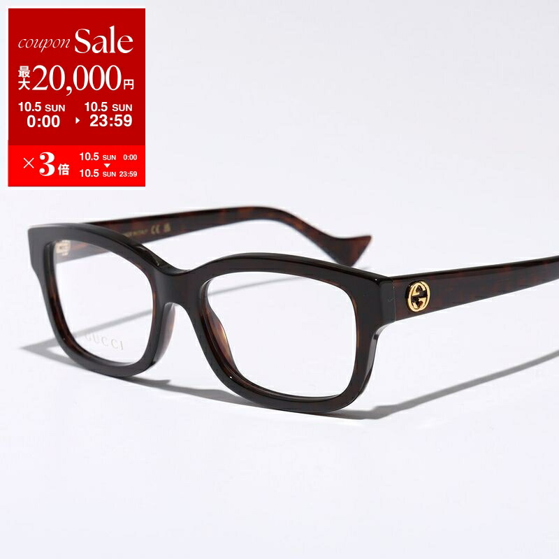 楽天市場】GUCCI グッチ メガネ GG0277O レディース スクエア型