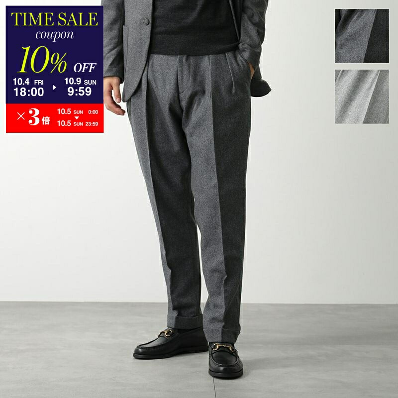 ベルウィッチ/BERWICHのスコッチ(春夏) スラックス サイズ42 グレー ベルウィッチ/BERWICHのスコッチ(春夏) スラックス サイズ42