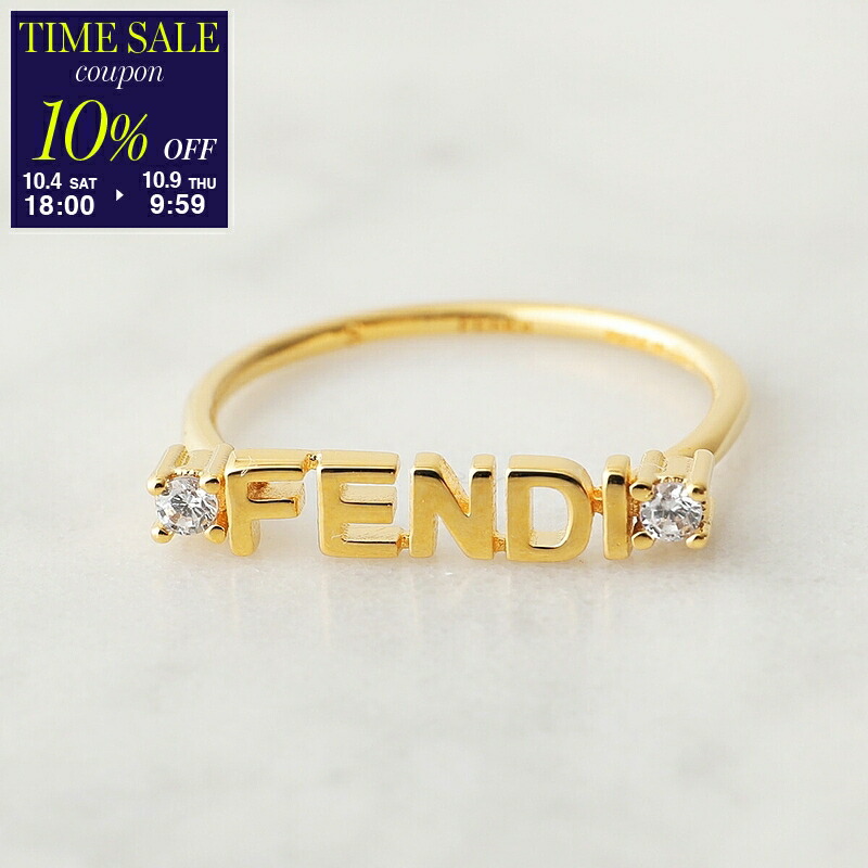 楽天市場】FENDI フェンディ リング 8AG945 TL9 レディース FF