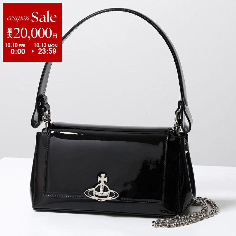 ヴィヴィアン・ウエストウッドBETTY クロコハンドバッグM ショルダーバッグ 新作☆vivienne westwood☆BETTY スモールハンドバッグ / クロコ