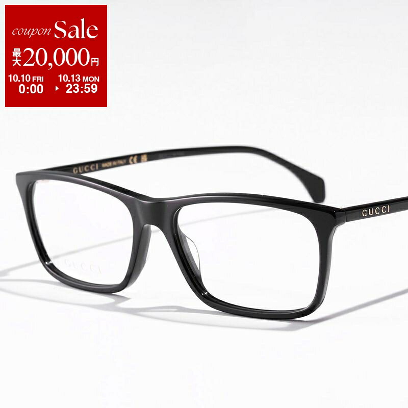 GUCCI グッチ メガネ GG0174O メンズ レディース スクエア型 黒縁 GUCCI グッチ メガネ GG0174O メンズ レディース スクエア型