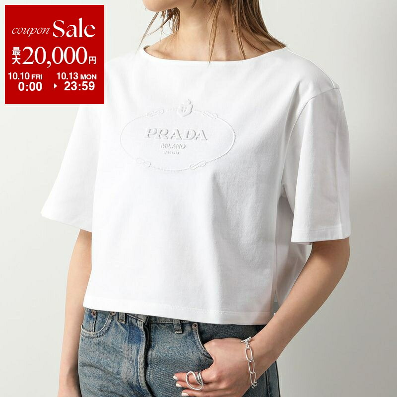 楽天市場】PRADA プラダ 半袖 Tシャツ UJN843 12TQ レディース