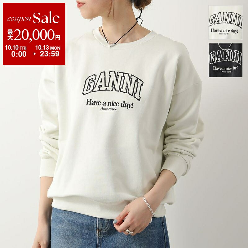 楽天市場】GANNI ガニー パーカー T3024 3529 レディース プル