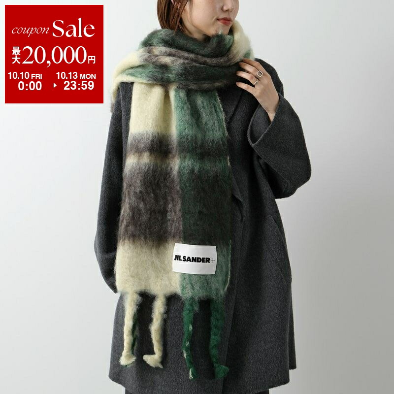 JIL SANDER モヘアマフラー(スカイブルー) ジルサンダー Jil Sander J40TE0007 J14522 マフラー レディース