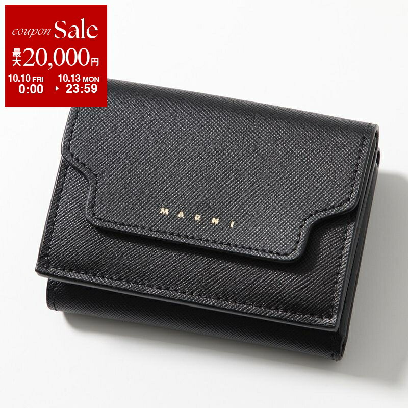 楽天市場】MARNI マルニ 三つ折り財布 PFMOW02Q06 P6533