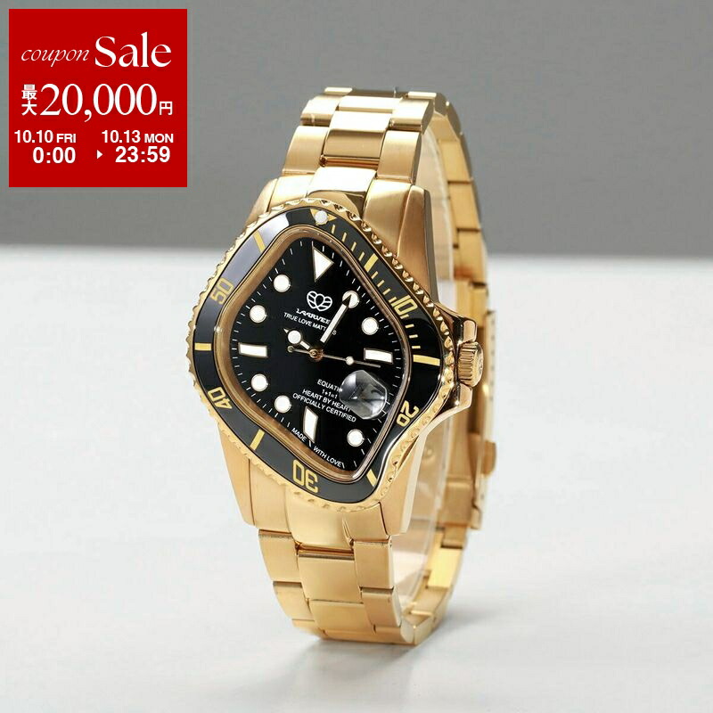 LAARVEE 自動巻き時計　黒/グリーン LAARVEE 自動巻き時計 黒/グリーン LAARVEE 自動巻き時計 黒