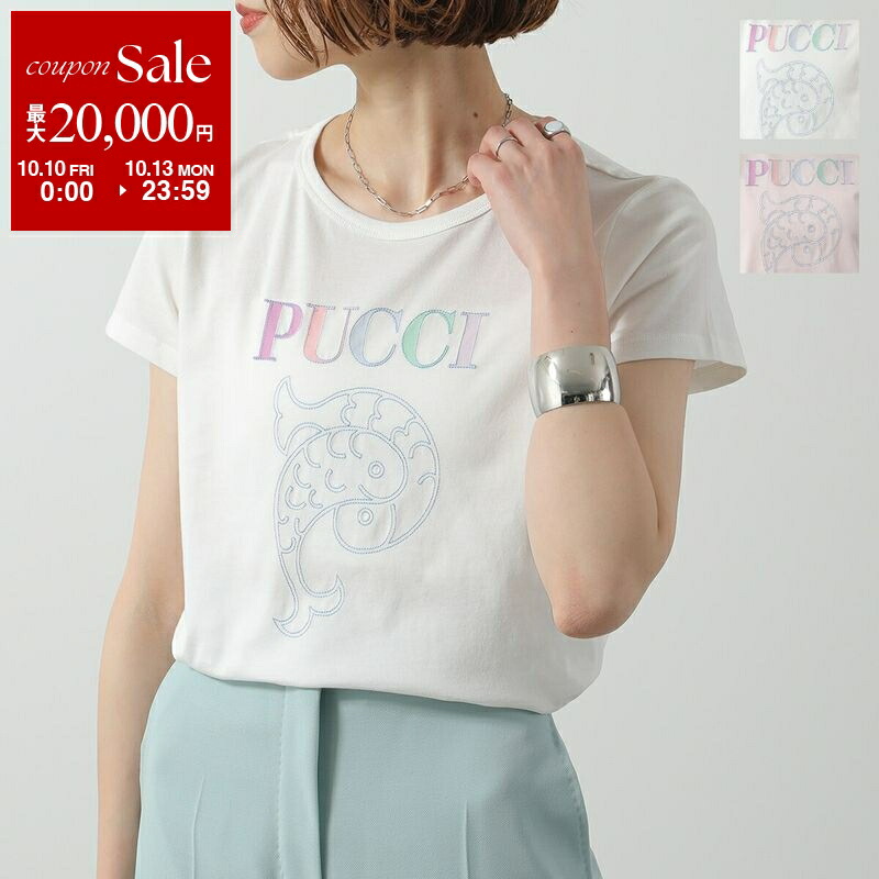 楽天市場】EMILIO PUCCI エミリオプッチ 半袖 Tシャツ 3ETP75