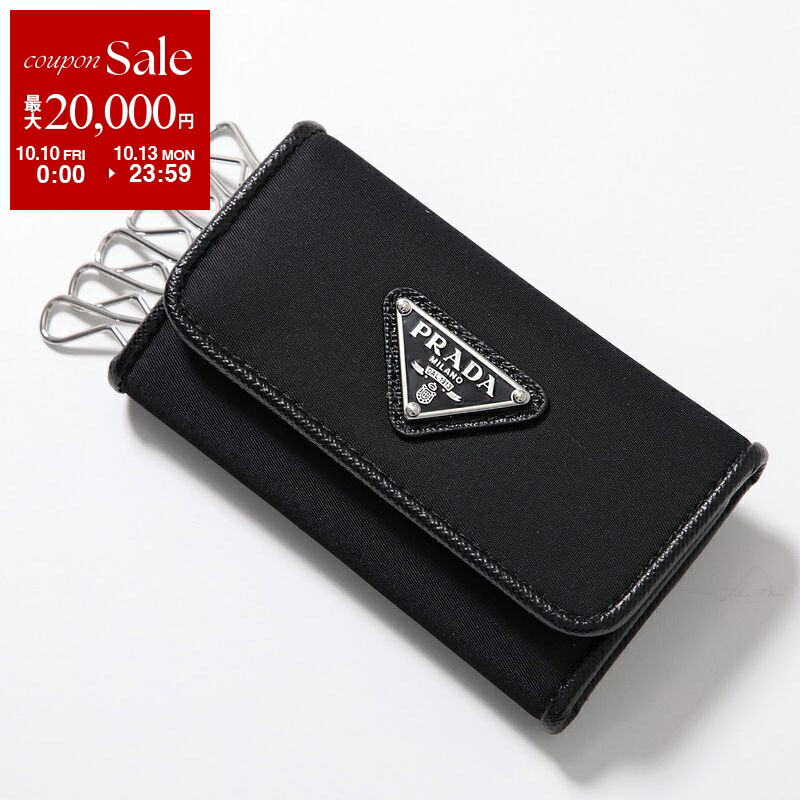 ✨極美品✨PRADA キーケース　6連　メタルロゴ　サフィアーノ　ブラック　現行 楽天市場】プラダ キーケース 6連 キーフック メタルロゴ