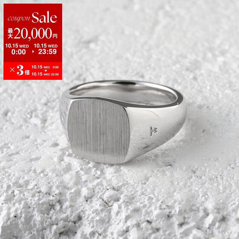 TOMWOOD トムウッド KAY ケイ シルバーリング TOM WOOD TOMWOOD トムウッド リング メンズ Kay Ring Satin