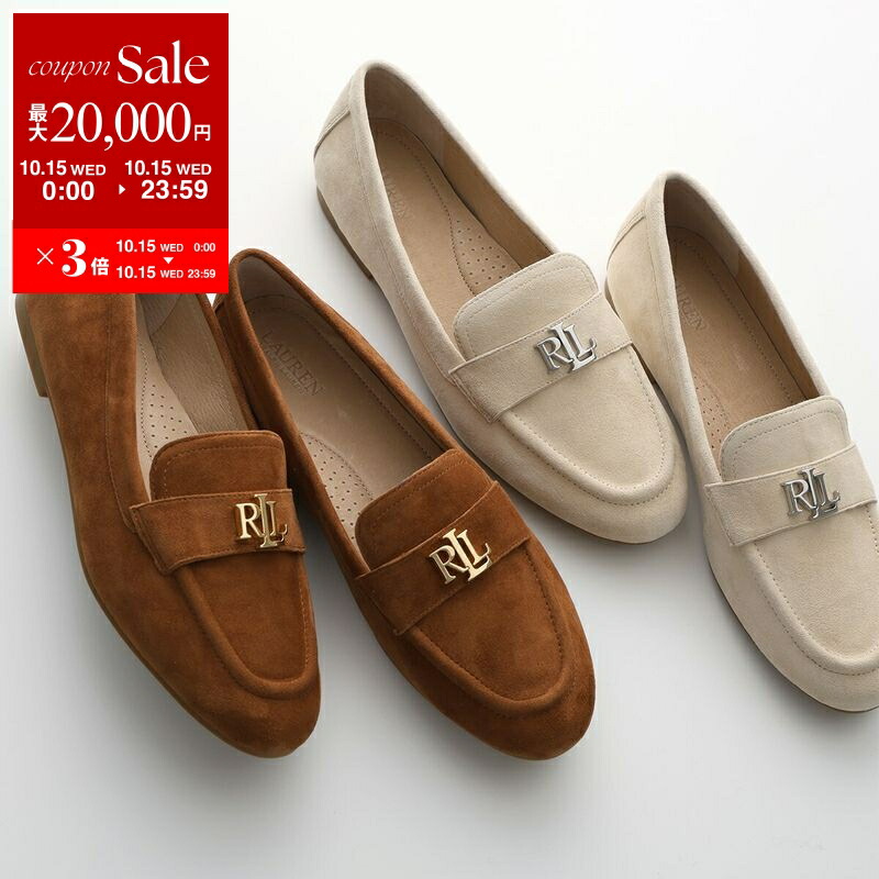 LAUREN RALPH LAUREN ポインテッドトゥフラットシューズ ポインテッドトゥ Ralph Lauren(ラルフローレン) フラット