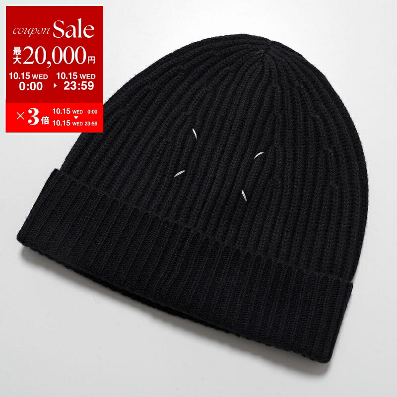 【新品未使用】Maison Margiela メゾンマルジェラベレー帽BLACK メゾン マルジェラ MAISON MARGIELA MAISON MARGIELA ベレー帽